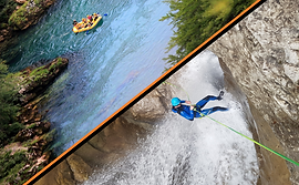 Canyoning und Rafting Paket