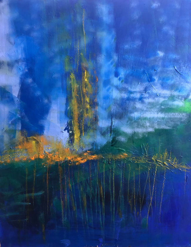 ohne Titel
Acryl auf Leinwand