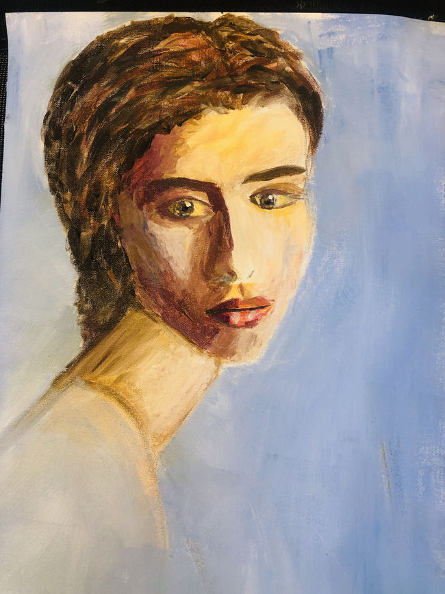 Portrait
Acryl auf Leinwand
42x29 cm ohne Rahmen