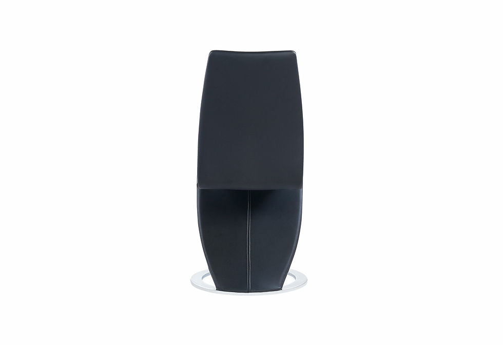 Thumbnail: Dark gray modern bar stool with sleek design on white background.
