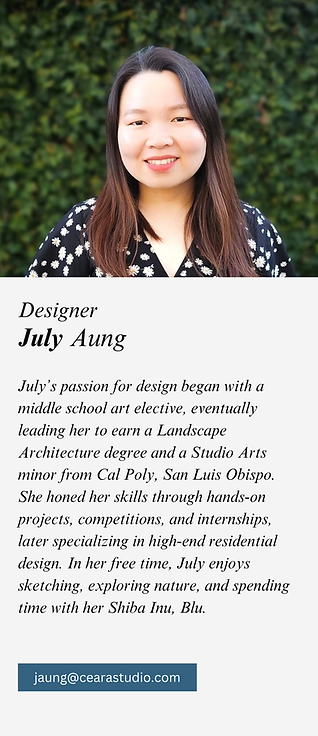 july aung designer at ceara studio