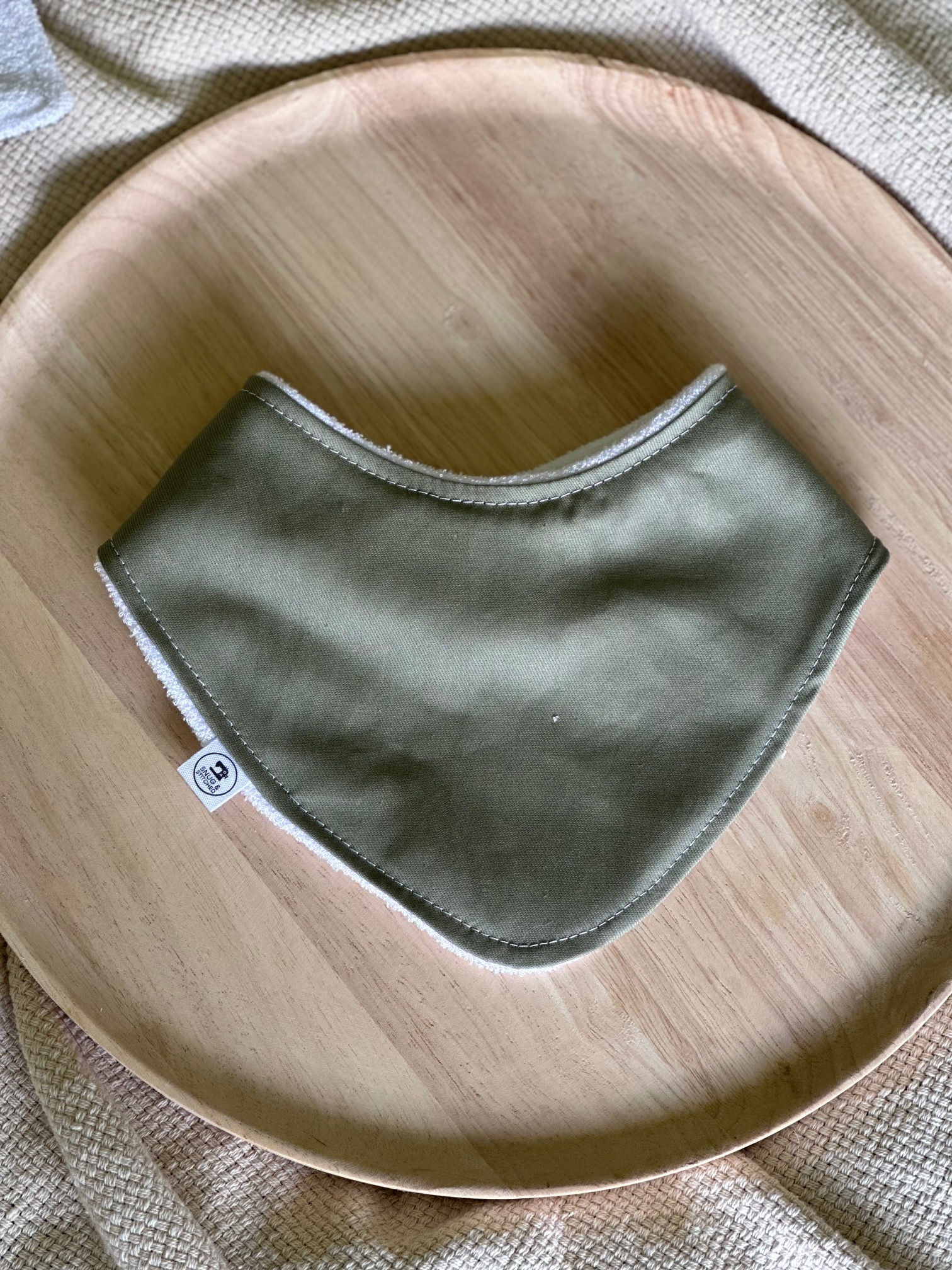 Dribble Bib - Olive Green