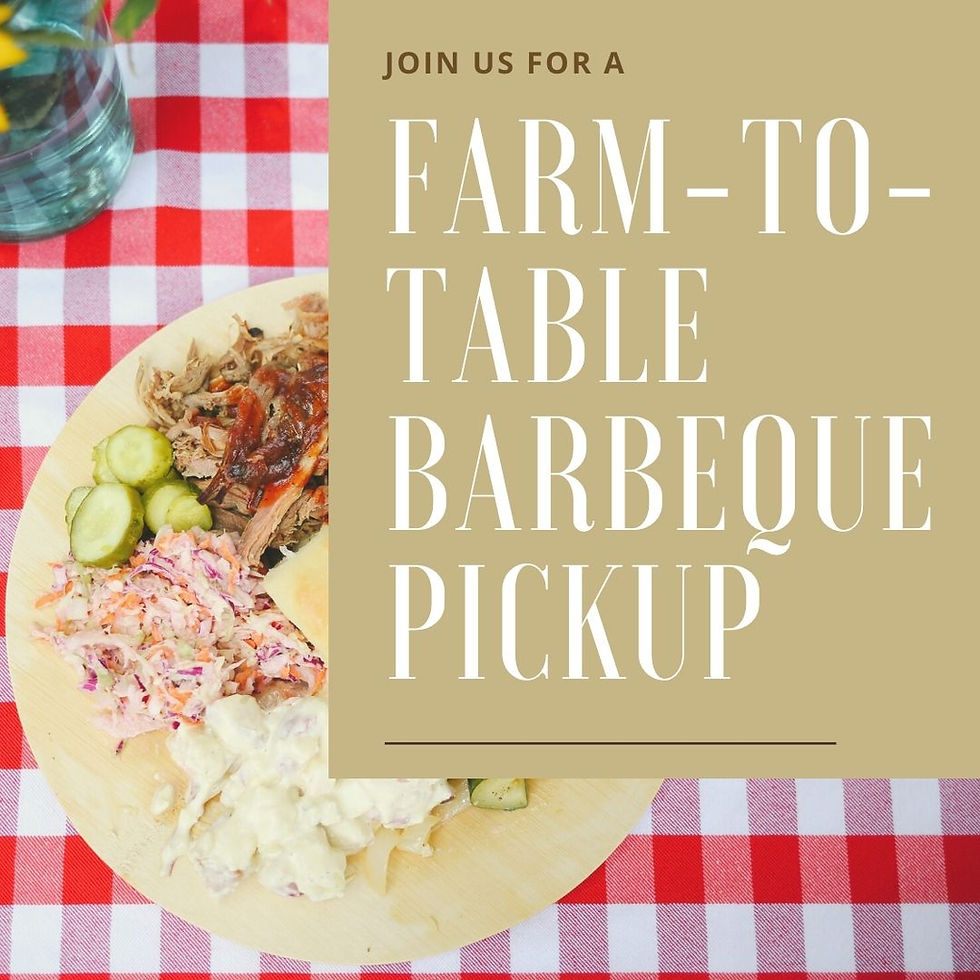 Farm-to-Table Barbecue Pickup