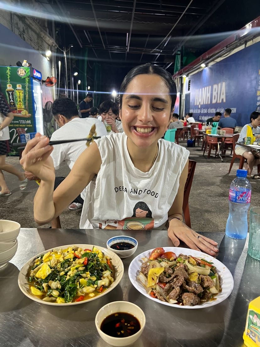 stir-fried snails and beef