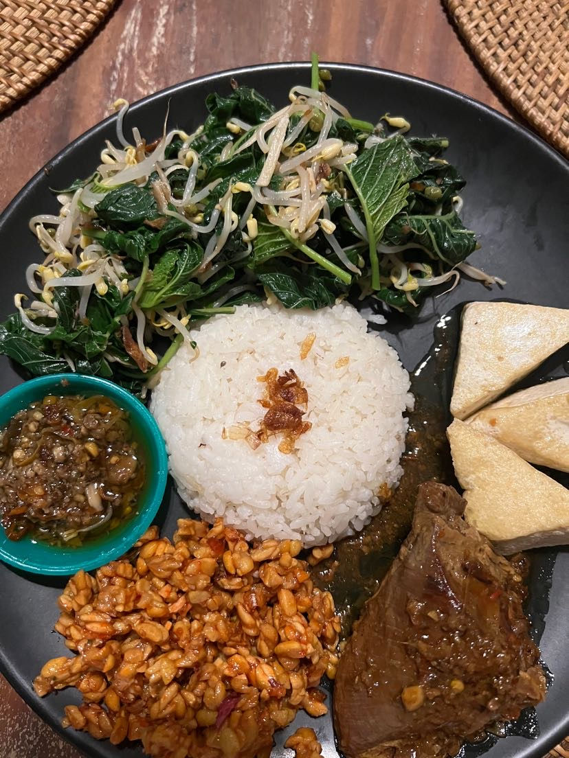 Traditional Indonesian nasi goreng