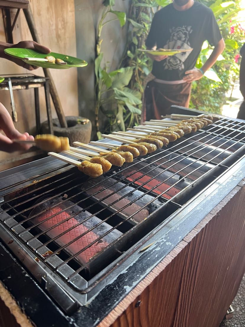 Balinese sate skewers