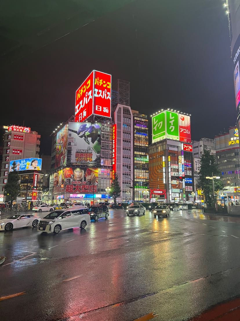 Tokyo at night