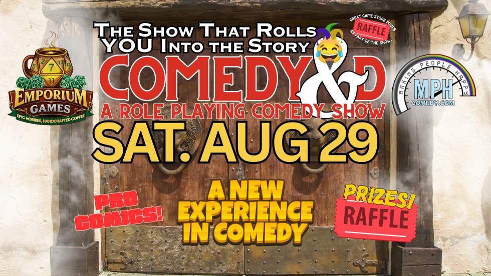 Comedy&D: Live Comedy and Audience Games at Emporium Games