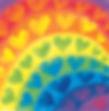43 Rainbow Hearts