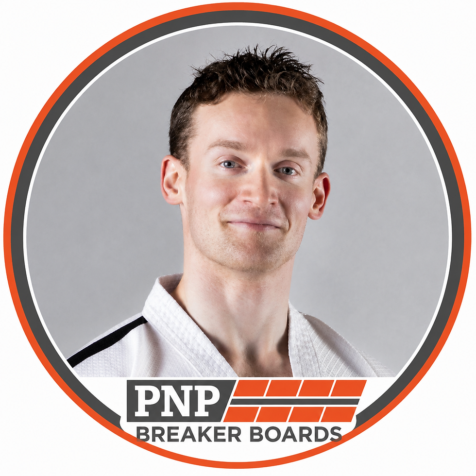 Kevin Jansen, ITF World Cup Powerbreaking Champion and PNP Breaker Boards sponsored athlete.