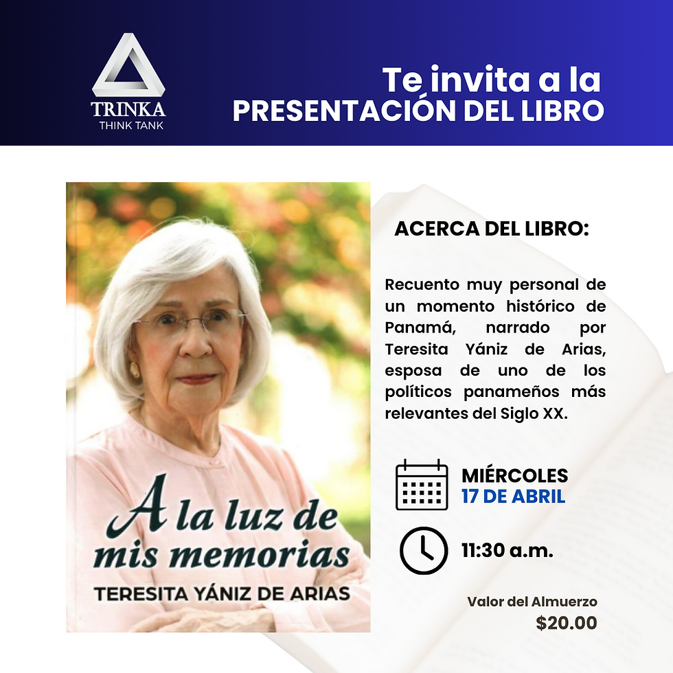 Presentación del Libro A la Luz de mis memorias