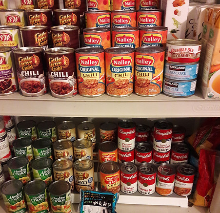 Photo of nonperishable food items