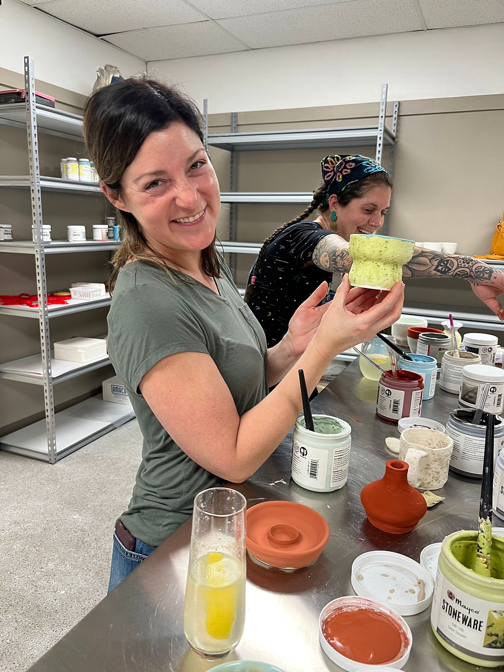 Pottery Glazing Day