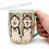 Thumbnail: Two Pet Mug, Custom Pet Portrait Pottery, Personalized, Handmade Pet Memorial