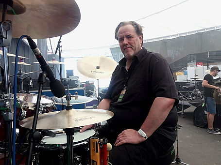 Thomas Nussbaum behind his kit-Night Of