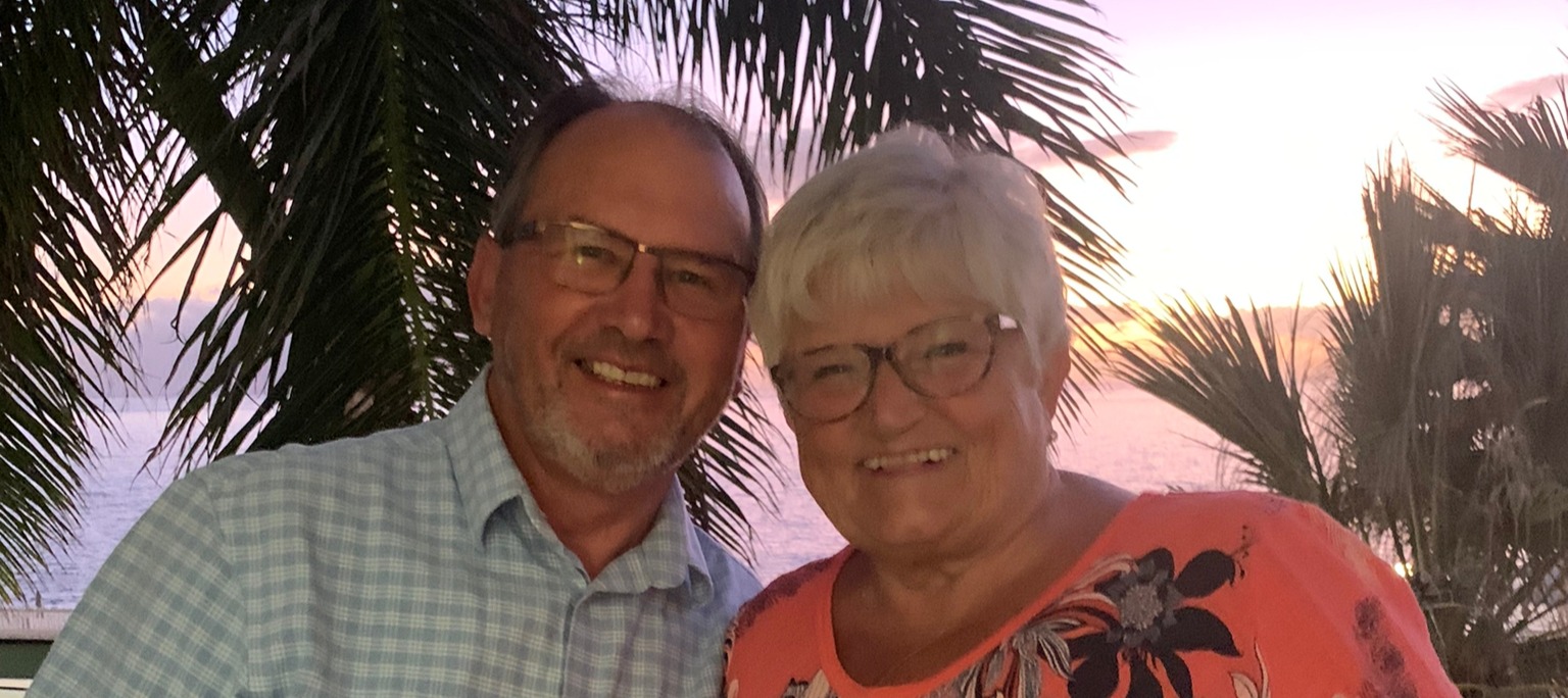 Lesley and John, founders of Reaching Out Therapy