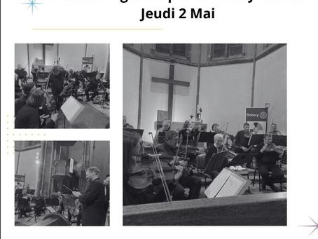 Le jeudi 2 mai, une soirée mémorable s'est déroulée grâce à l'initiative du Rotary Club de Forbach-Goldene Bremm-Saar ! 🇫🇷🇩🇪
