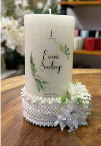 "Elegant Candle Centerpiece - Add Warmth and Sophistication to Any Room"