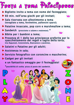 Festa a Tema Principesse