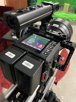 RED Komodo 6K camera set up