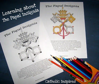 Learn about the Papal Insignia {A Pope Party!!}