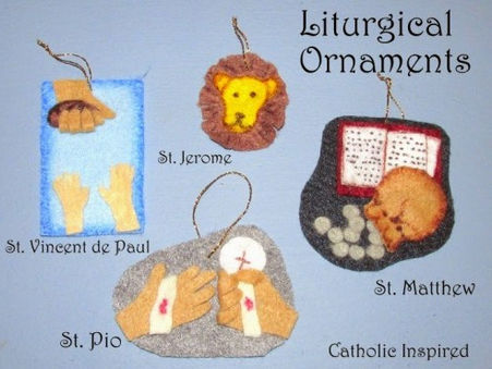 Liturgical Ornaments {Simple and Easy Mini Crafts}