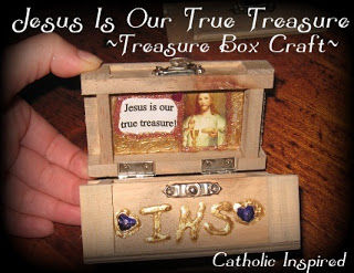 Jesus is our True Treasure ~ Treasure Chest Craft