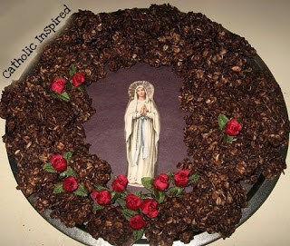 Our Lady of Lourdes ~ Chocolate Grotto