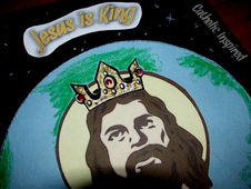 Jesus is King ~ Art Project with Printable