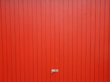 Red Garage Door