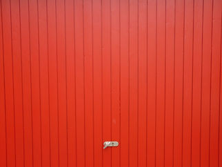 Red Garage Door