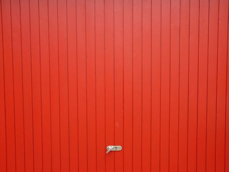 Red Garage Door