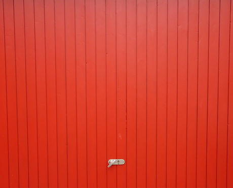 Red Garage Door