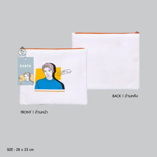 Thumbnail: Earth Art Portrait Clutch Bag