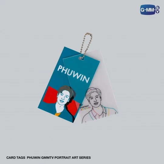 Thumbnail: Phuwin Art Portrait Clutch Bag