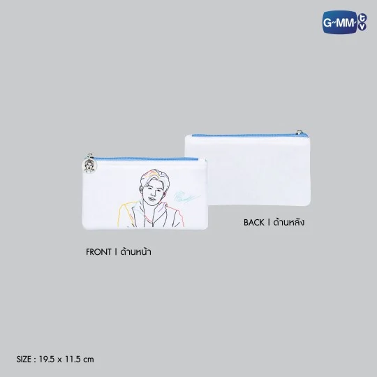 Thumbnail: Pond Art Portrait Clutch Bag