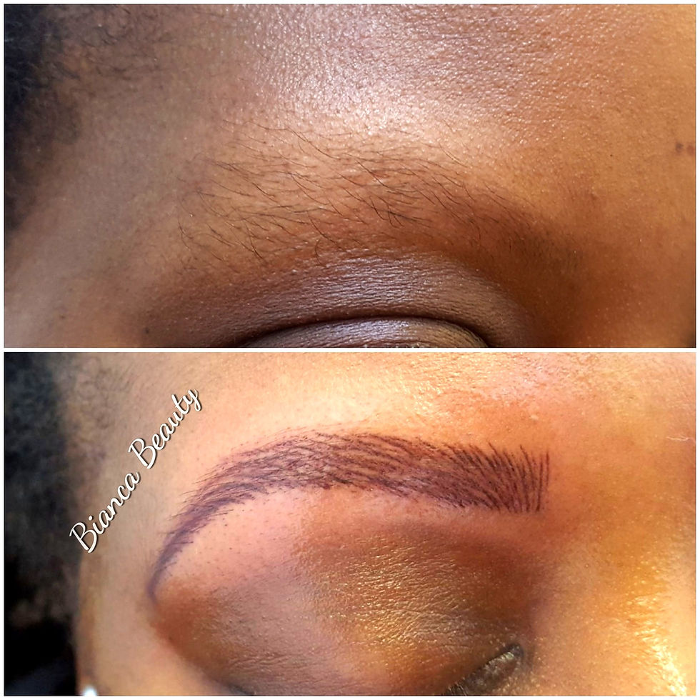 semi permanent eyebrows