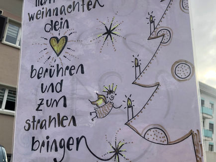 Adventsbaum im Luna-Park