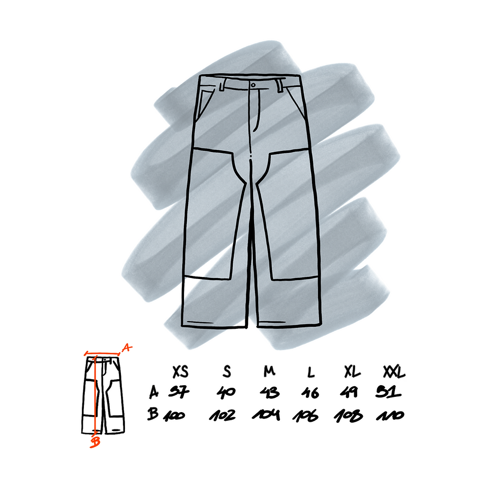 Thumbnail: ‘B4sics’ Double Knee Jeans