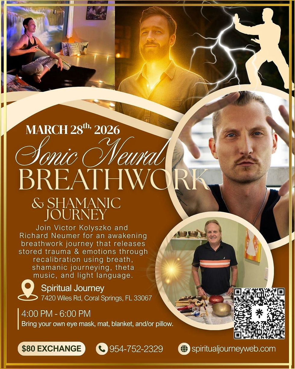 Sonic Neural Breathwork & Shamanic Journey