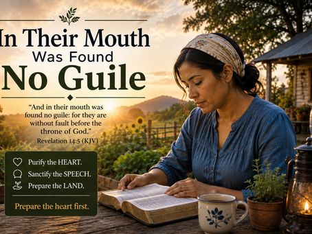 In Their Mouth Was Found No Guile