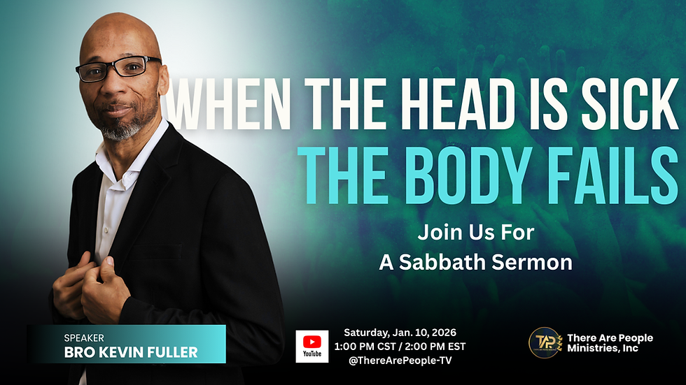 When the Head is Sick, the Body Fails: A Sabbath Sermon (rapid-change-for-rapid-times-pauls-final-appeal-christ-the-head-colossians-1)