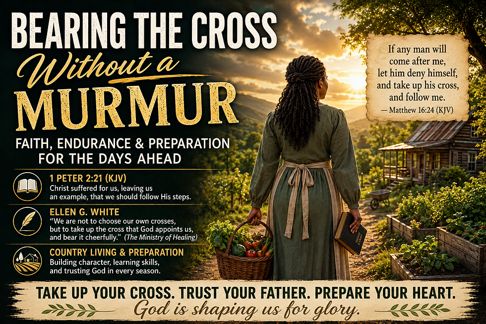 Bearing the Cross Without a Murmur