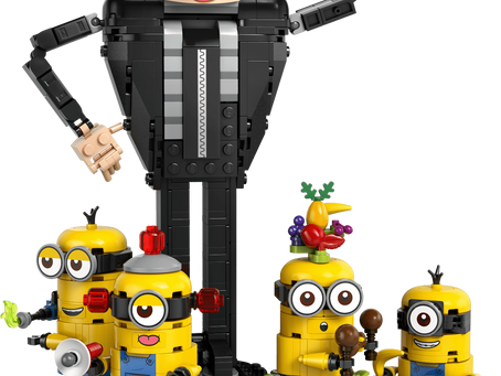 LEGO & Illumination introducerer nye Gru & Minions LEGO Minions® sæt.