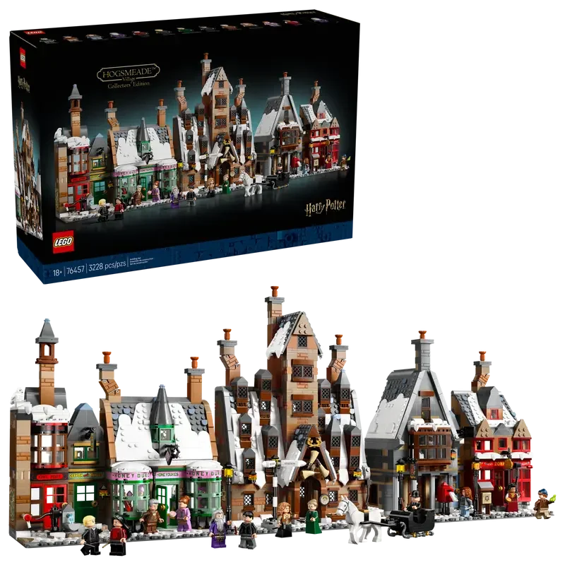 Nyhed: LEGO lancerer Hogsmeade™-landsbyen i samlerudgave – perfekt til Back to Hogwarts 2025