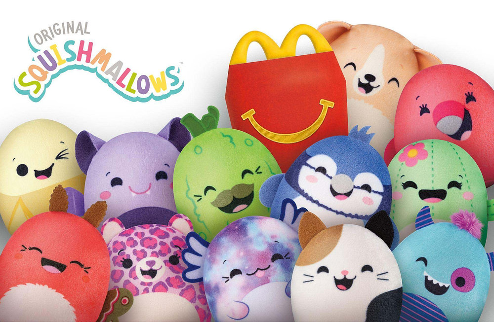McDonald’s & Jazwares lancerer nye Squishmallows i Happy Meals – Samlerglæde for børn og barnlige sjæle.