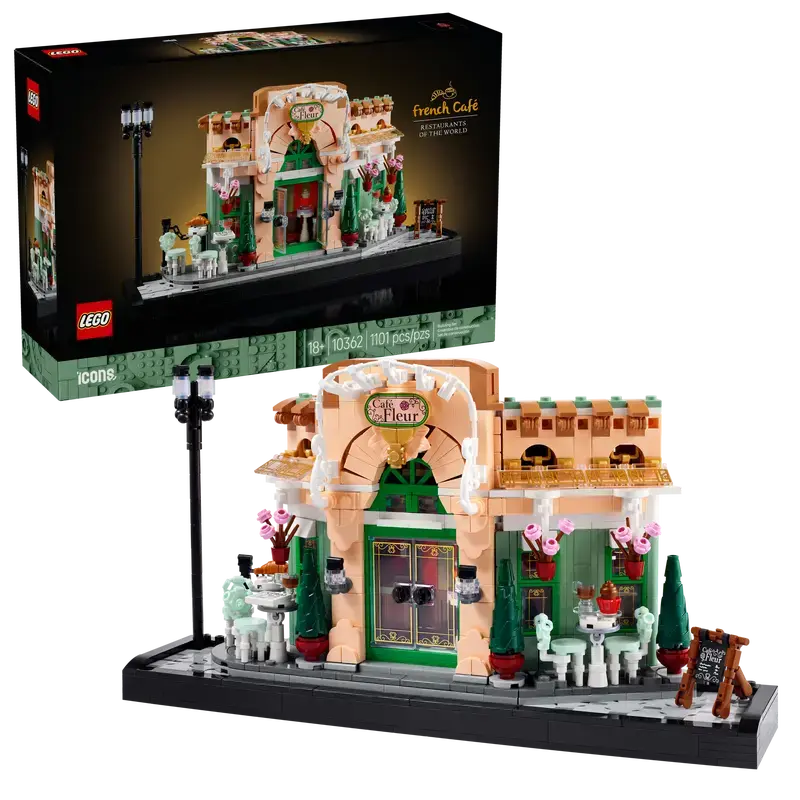 LEGO 10362, Icons - Fransk café