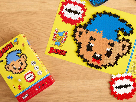 Nyt Samarbejde: Plus-Plus & Bamse – Kreativ Leg Møder Svensk Ikon!