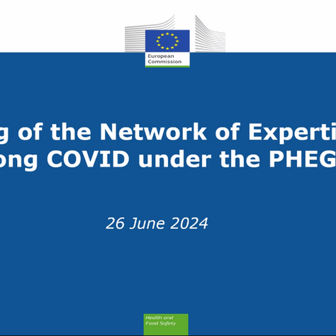 Cohort Coordination Board (CCB) attends the latest Network of Experts on Long COVID (NELC) meeting.