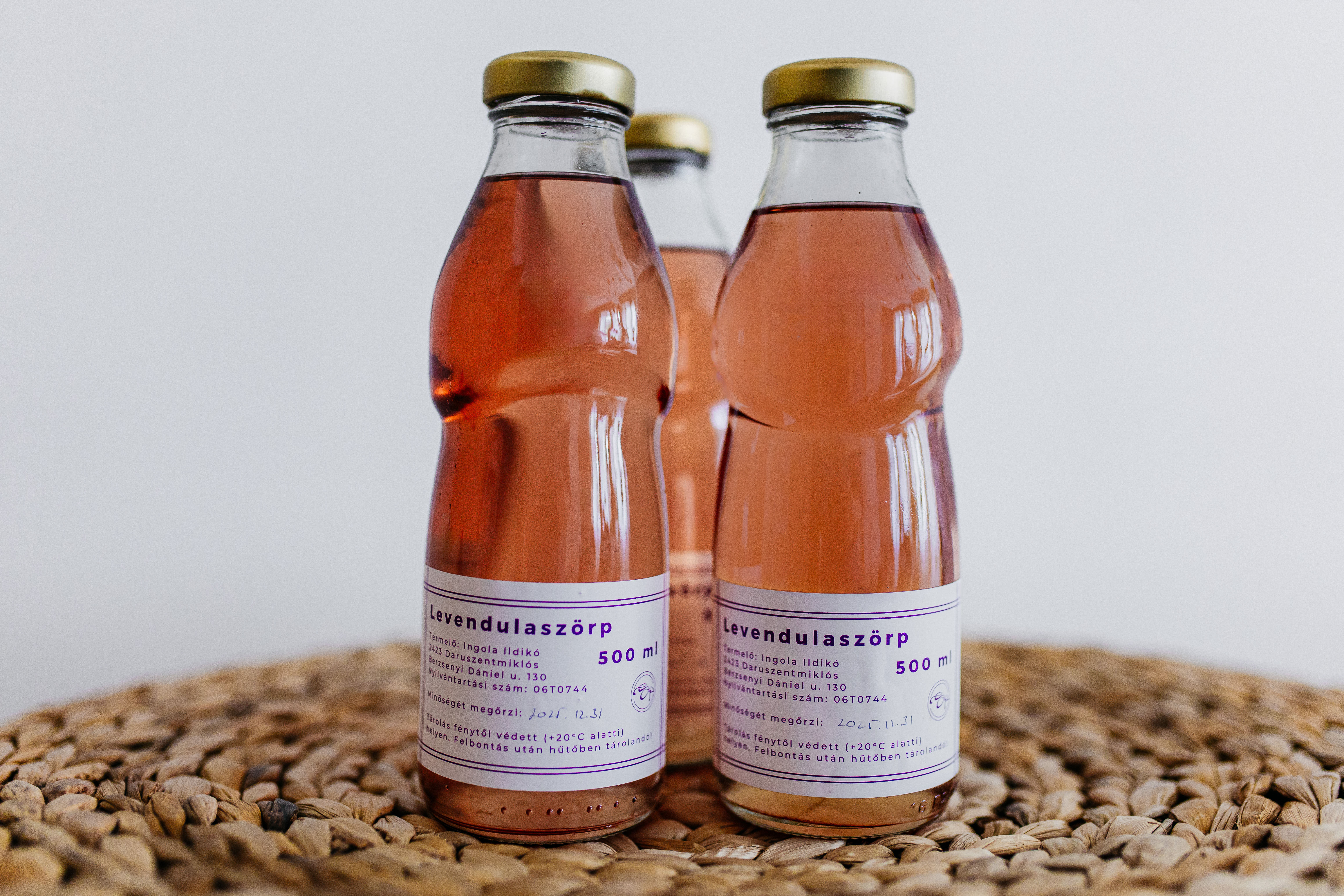 Házi levendulaszörp